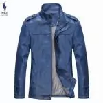 veste polo hommes nouveau pas cher style tirette mode bleu ekiu